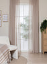Felicia Linne 240 cm - Gardin 2-pack - KM Home | Mattfabriken