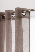 Felicia Greige 240 cm - Gardin 2-pack - KM Home | Mattfabriken