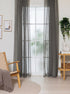 Felicia Smaragdgrön 240 cm - Gardin 2-pack - KM Home | Mattfabriken
