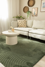 Cozy Zen Smaragdgrön - Modern Matta