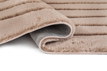 Heaven Modern Taupe - Ryamatta med pälskänsla - KM Home | Mattfabriken