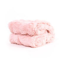 Pläd Bubble Rosa - Pläd med pälskänsla - KM Home | Mattfabriken