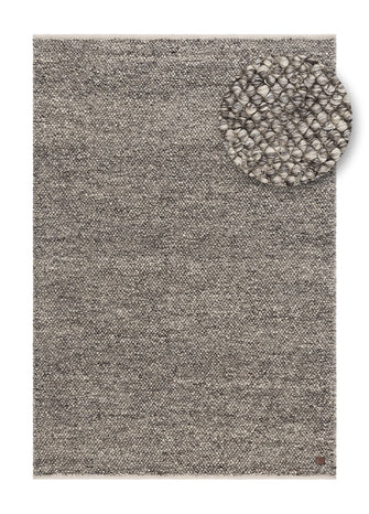 Bubble Taupe - Handvävd Ullmatta - KM Home | Mattfabriken