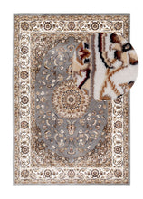 Dubai Medallion Grå - Oval Matta - K/M Carpets | Mattfabriken