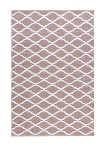 Hilma Wave Rosa - Stor Plastmatta - KM Home | Mattfabriken