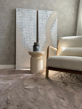 Heaven Deluxe Taupe - Matta med pälskänska - K/M Carpets | Mattfabriken