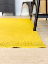 Hilma Plain Gul - Plastmatta - KM Home | Mattfabriken