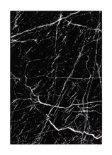 Ink Marble Svart - Modern Matta