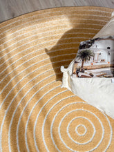 Hawaii Circle Gul - Rund Matta - KM Home | Mattfabriken