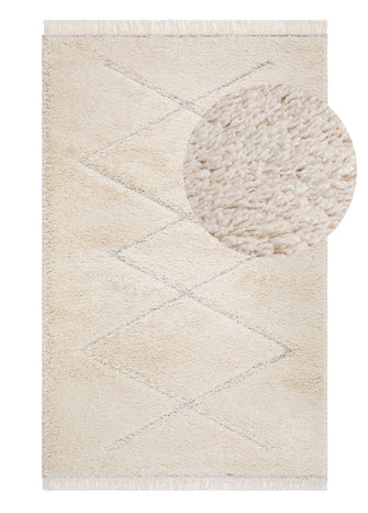 Safi Berber Vit - Ryamatta - K/M Carpets | Mattfabriken