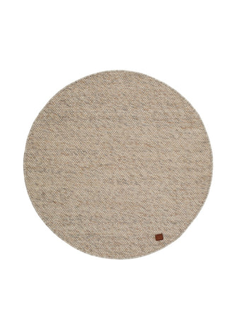 Skagen Sandmelange - Rund Ullmatta - K/M Carpets | Mattfabriken