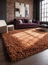 Sorento Terracotta - Handvävd Ryamatta - KM Home | Mattfabriken