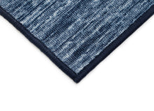 Struktur Navy - Gummerad Gångmatta - K/M Carpets | Mattfabriken