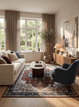Tarfaya Kerman Röd - Tvättbar Matta - K/M Carpets | Mattfabriken
