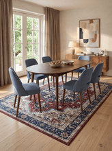 Tarfaya Kerman Röd - Tvättbar Matta - K/M Carpets | Mattfabriken