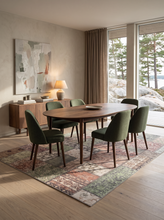 Tarfaya Patch Grön - Tvättbar Matta - KM Home | Mattfabriken