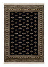 Teheran Lahori Svart - Tvättbar Gångmatta - K/M Carpets | Mattfabriken