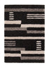 Windsor Modern Svart - Ryamatta - K/M Carpets | Mattfabriken