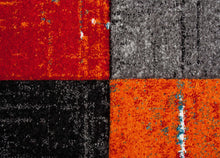 London Square Röd - Modern Matta - K/M Carpets | Mattfabriken