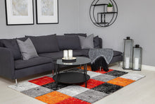 London Square Röd - Modern Matta - K/M Carpets | Mattfabriken