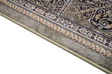 Sultan Frame Taupe - Tvättbar matta - K/M Carpets | Mattfabriken