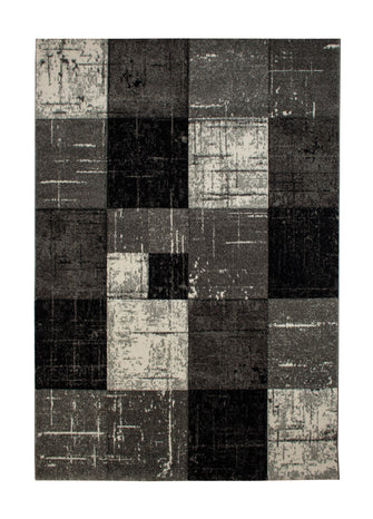 London Square Svart - Modern Matta - K/M Carpets | Mattfabriken