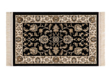 Teheran Bidjar Svart - Tvättbar matta - Viskoslook - K/M Carpets | Mattfabriken