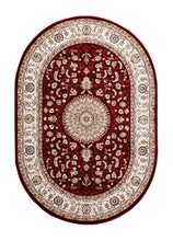 Dubai Medallion Röd - Klassisk Wilton - K/M Carpets | Mattfabriken