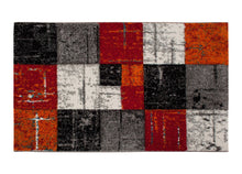 London Square Röd - Modern Matta - K/M Carpets | Mattfabriken