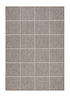 Madrid Square Mörklinne - Flatvävd matta - K/M Carpets | Mattfabriken