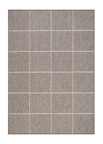 Madrid Square Mörklinne - Flatvävd matta - K/M Carpets | Mattfabriken