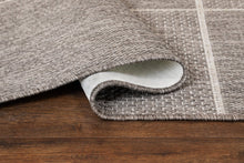 Madrid Square Mörklinne - Flatvävd matta - K/M Carpets | Mattfabriken