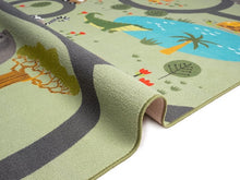 Play Animals Grön - Barnmatta - K/M Carpets | Mattfabriken