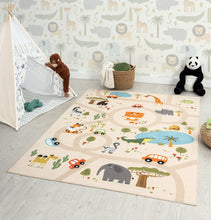 Play Animals Linne - Barnmatta - K/M Carpets | Mattfabriken