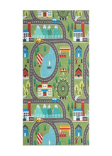 Play Road Grön - Barnmatta - K/M Carpets | Mattfabriken