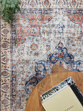 Tarfaya Medallion Multi - Tvättbar matta - K/M Carpets | Mattfabriken