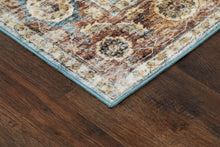 Tarfaya Oriental Turkos - Tvättbar matta - K/M Carpets | Mattfabriken