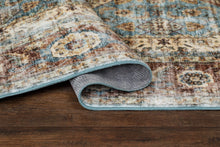 Tarfaya Oriental Turkos - Tvättbar matta - K/M Carpets | Mattfabriken