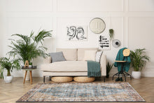 Tarfaya Oriental Turkos - Tvättbar matta - K/M Carpets | Mattfabriken