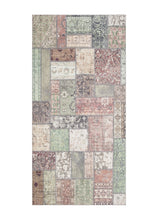 Tarfaya Patch Grön - Tvättbar matta - K/M Carpets | Mattfabriken