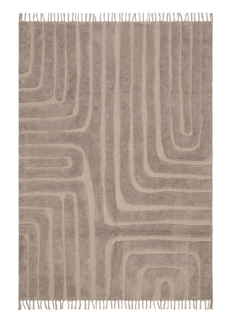 Marocko Art Linne - Bomullsmatta - K/M Carpets | Mattfabriken