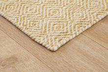 Gåsöga Ockragul - Ullmatta - K/M Carpets | Mattfabriken