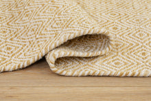 Gåsöga Ockragul - Ullmatta - K/M Carpets | Mattfabriken