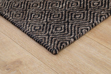 Gåsöga Svart - Ullmatta - K/M Carpets | Mattfabriken