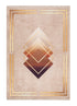 Sultan Art Taupe - Tvättbar matta - K/M Carpets | Mattfabriken