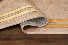 Sultan Art Taupe - Tvättbar matta - K/M Carpets | Mattfabriken