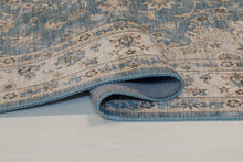 Cleo Tabriz Turkos - Slätvävd matta - K/M Carpets | Mattfabriken