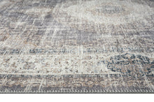 Artis Medaljong Grå - Tvättbar Matta - K/M Carpets | Mattfabriken