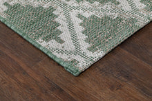 Athena Kilim Grön - Indoor/Outdoor - K/M Carpets | Mattfabriken