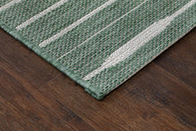 Athena Lines Grön - Indoor/Outdoor - K/M Carpets | Mattfabriken